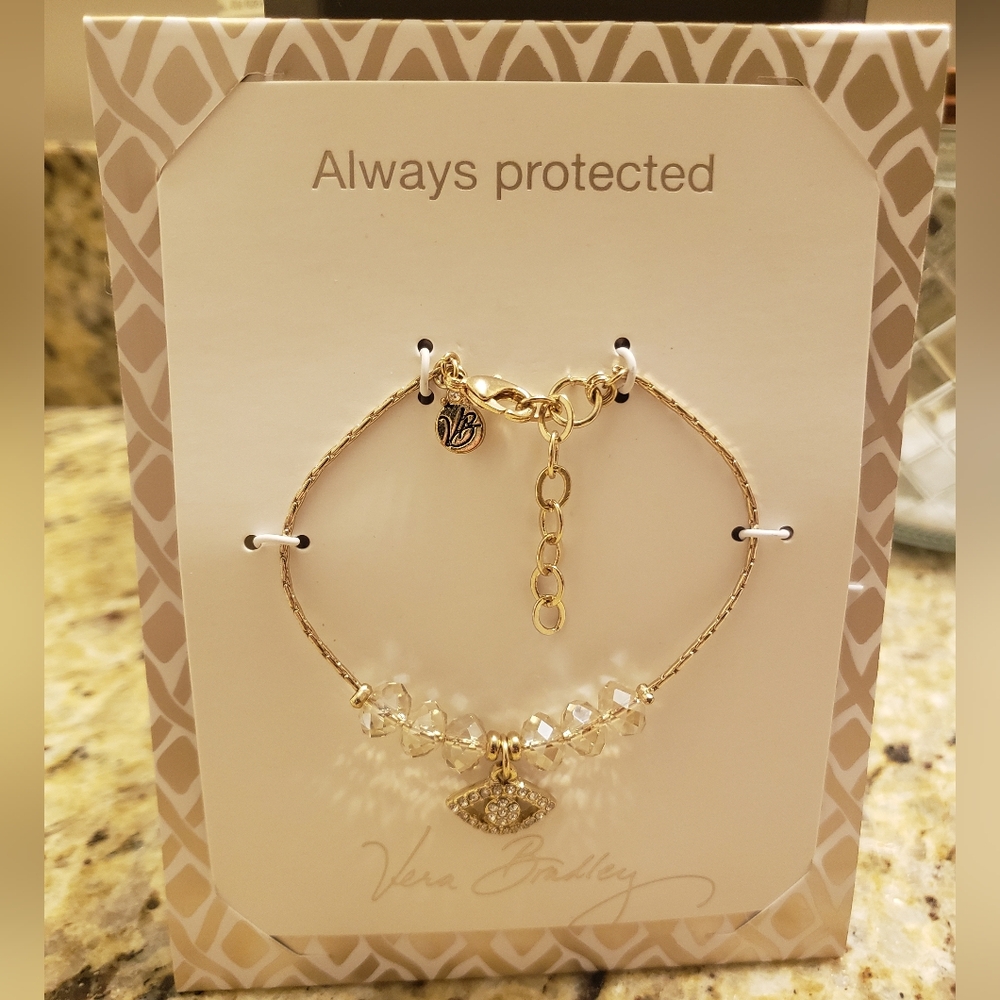 New Vera Gold Bracelet Always Protected Eye Bradley VB